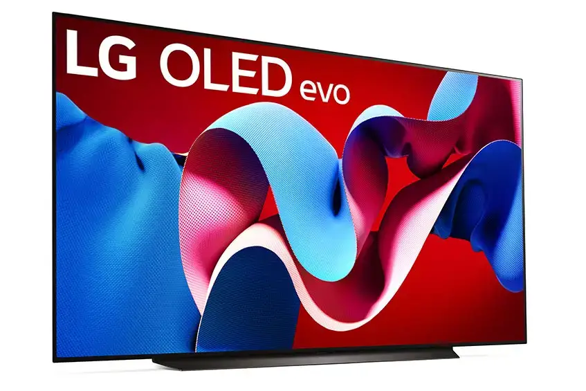The 83" LG OLED evo OLED83C4 TV